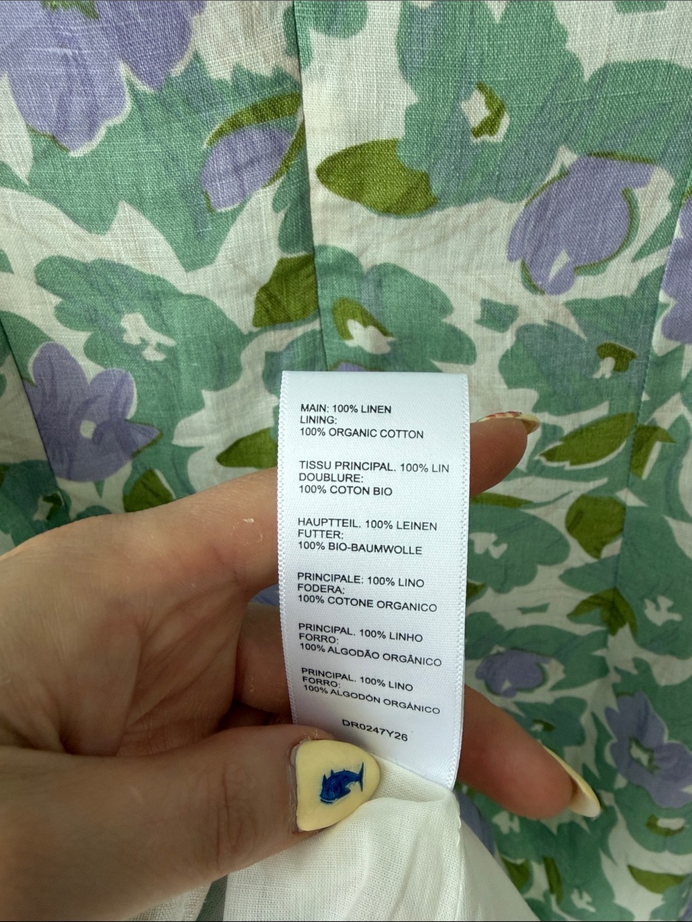 Anthropologie x Lovaan Harper Mini Linen Dress - Picture 9 of 9